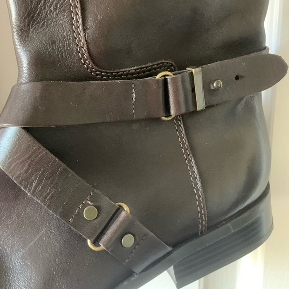 Nine West Riding Boots Brown 8.5 - Picture 5 of 11